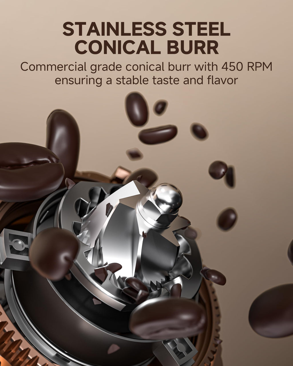 Single Dose Coffee Grinder 40mm Burr Q74153