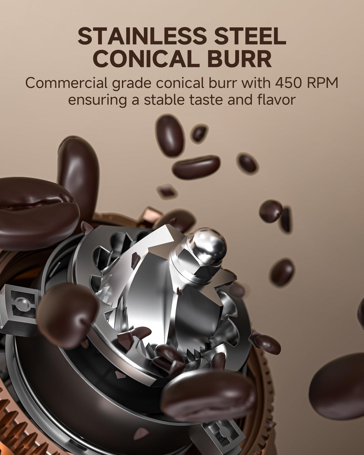Single Dose Coffee Grinder 40mm Burr Q74153
