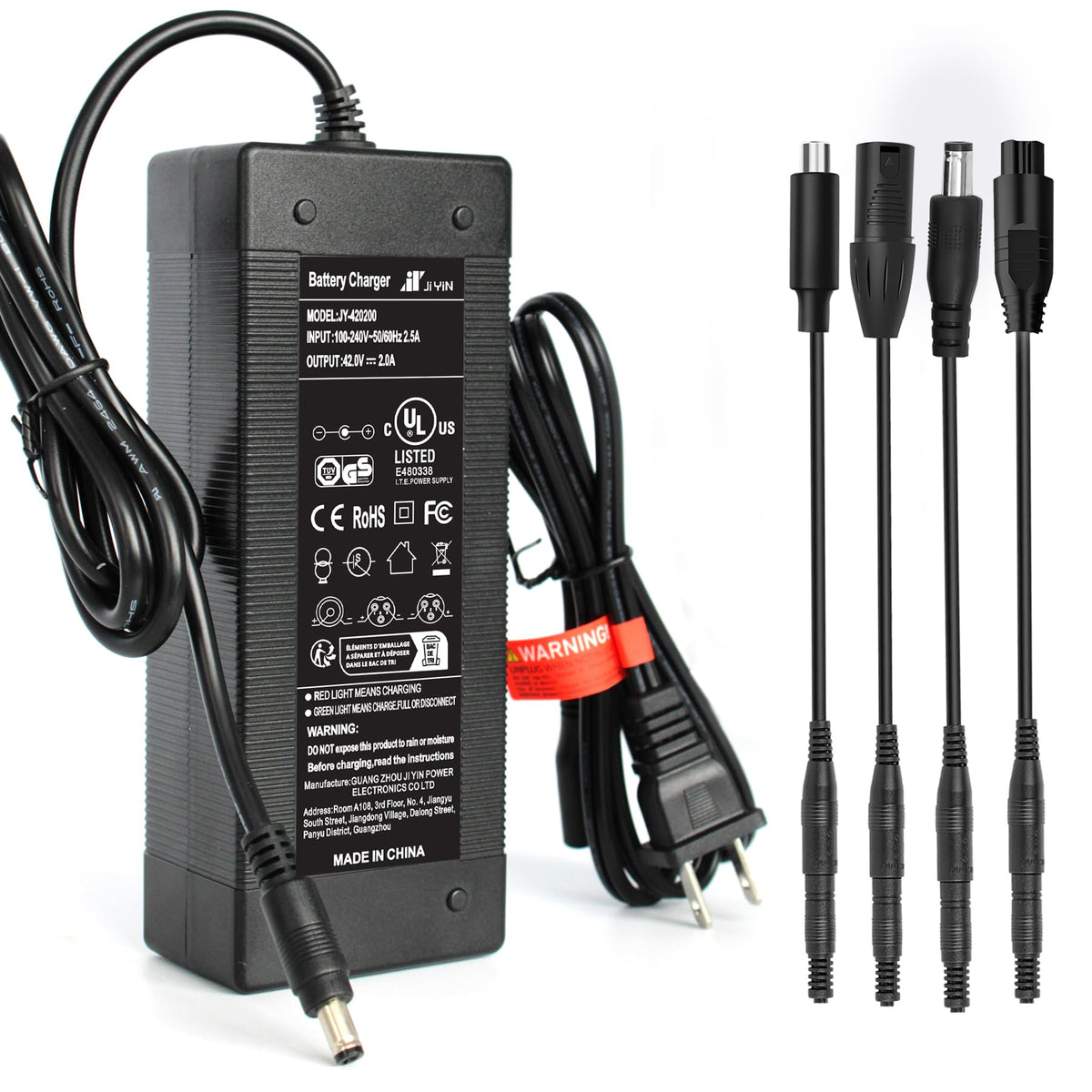 36V-42V 2A Electric Scooter Charger U482856