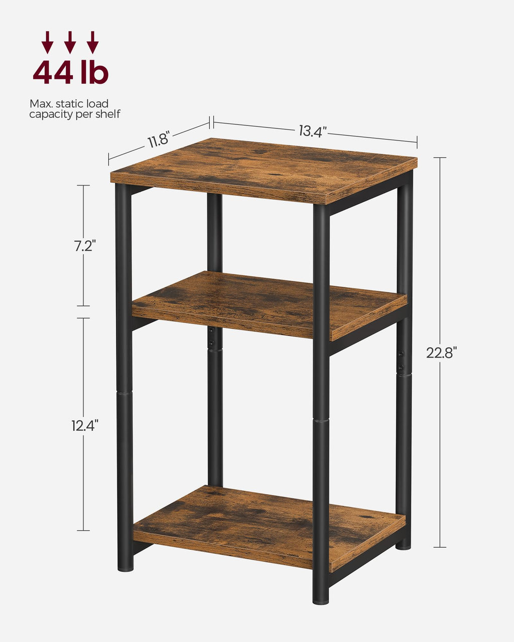 Small Steel Side Table M809