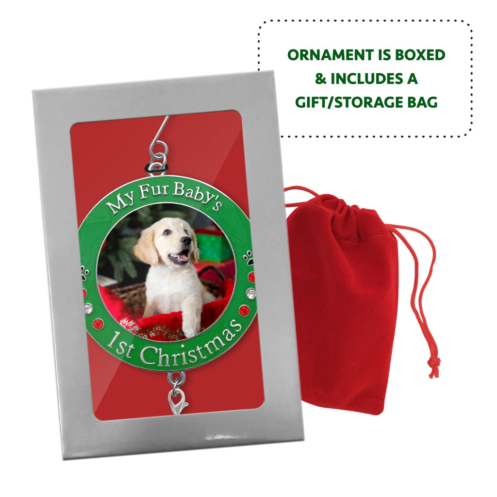 Dog Christmas Photo Ornament 3-Pack 3 Inch R70231