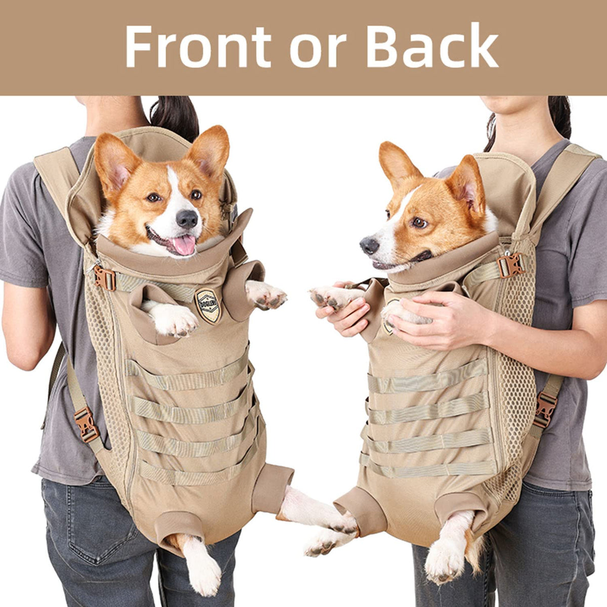 Tactical Dog Backpack Carrier O699
