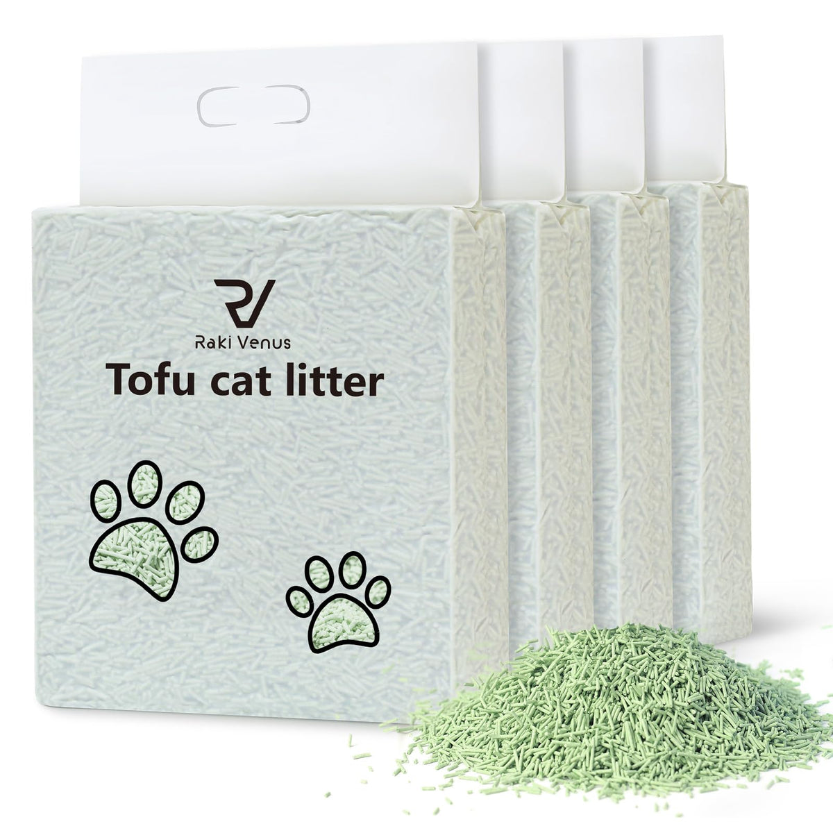 Flushable Tofu Cat Litter 24LB H866407