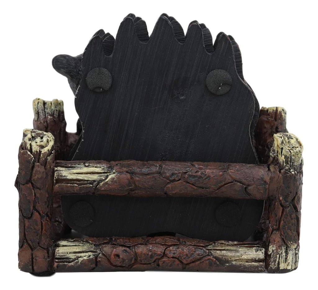 Coaster Set with 4 Bear Paw Tracks Coasters N32414