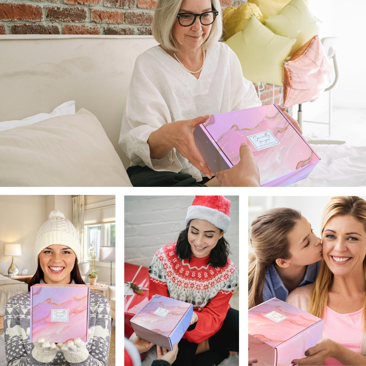 Pink 9pc Spa Bath Gift Set I3141
