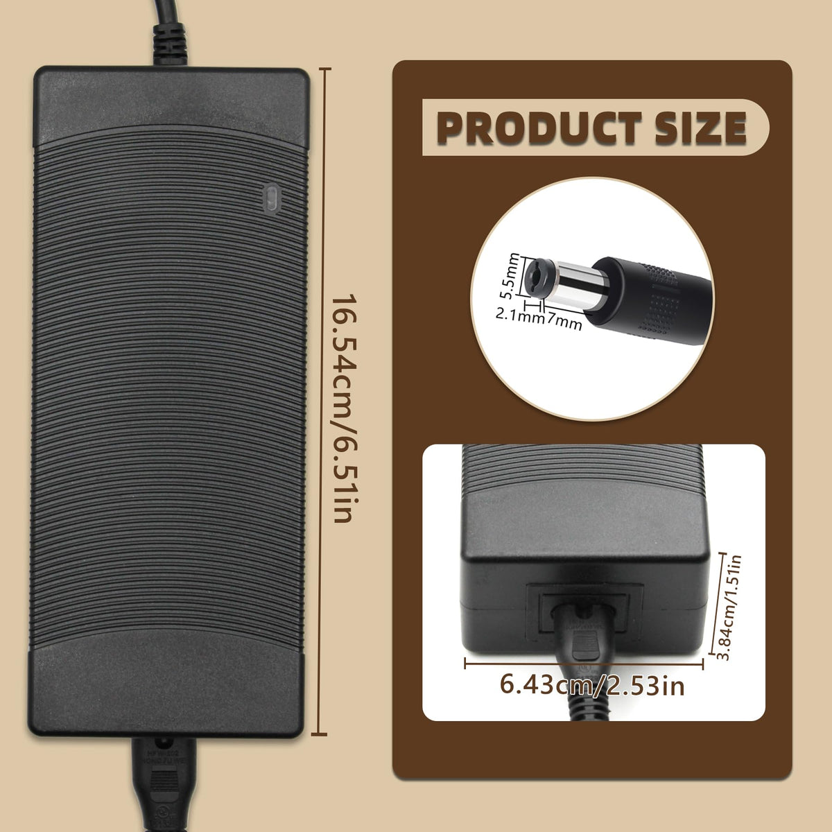 36V-42V 2A Electric Scooter Charger U482856
