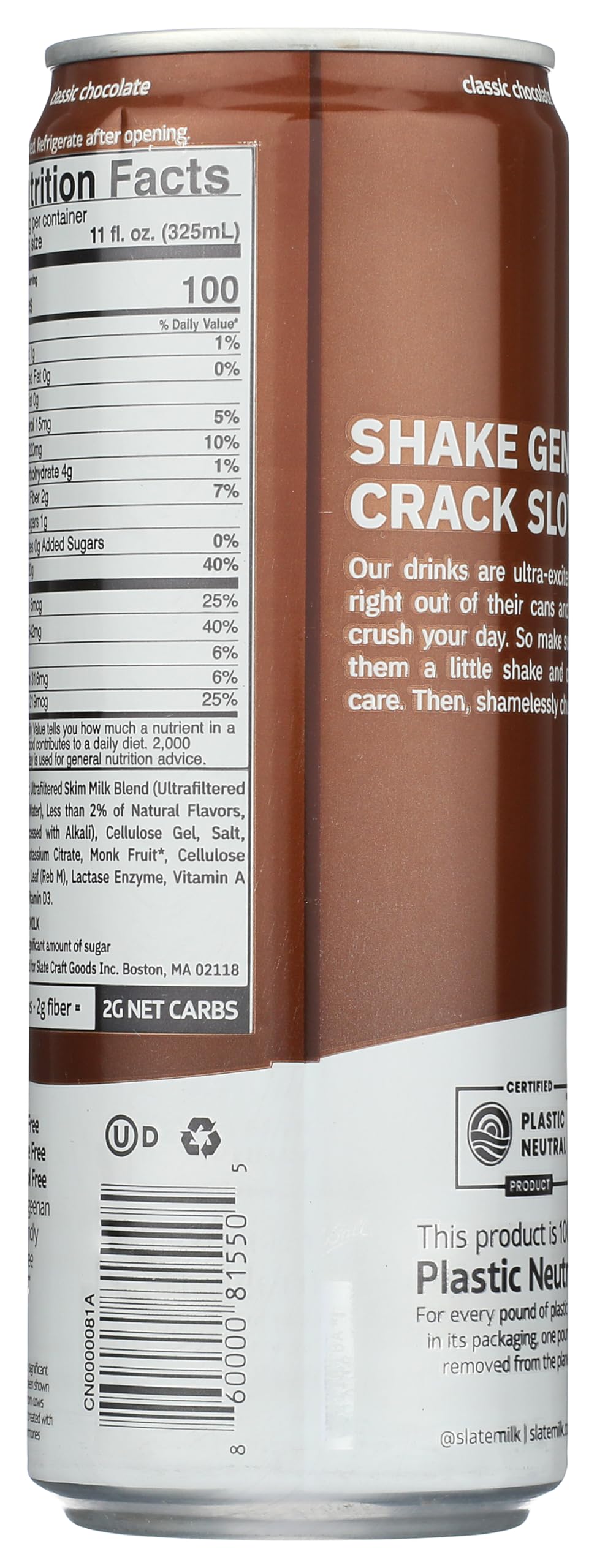 High Protein Chocolate Milk Shake 11 Fl Oz H450707