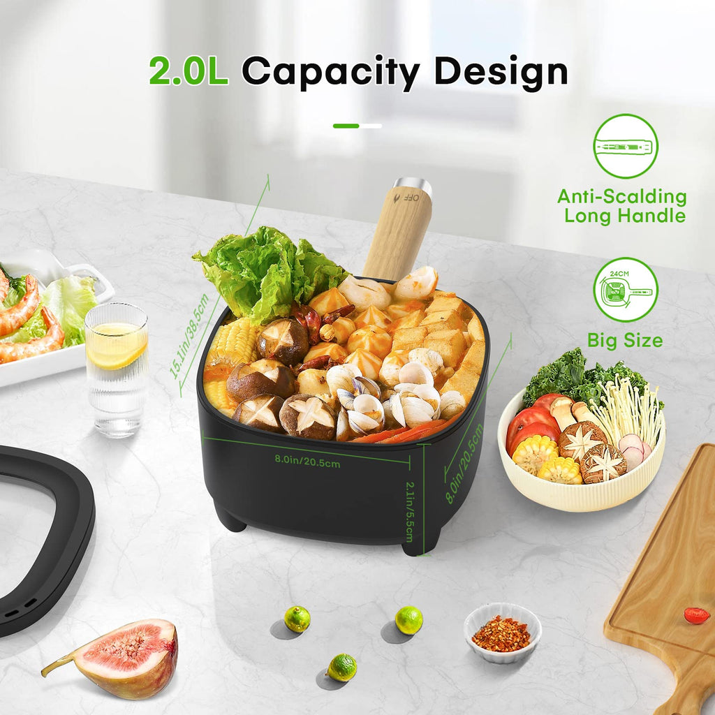 2L Non-Stick Electric Hot Pot X34198