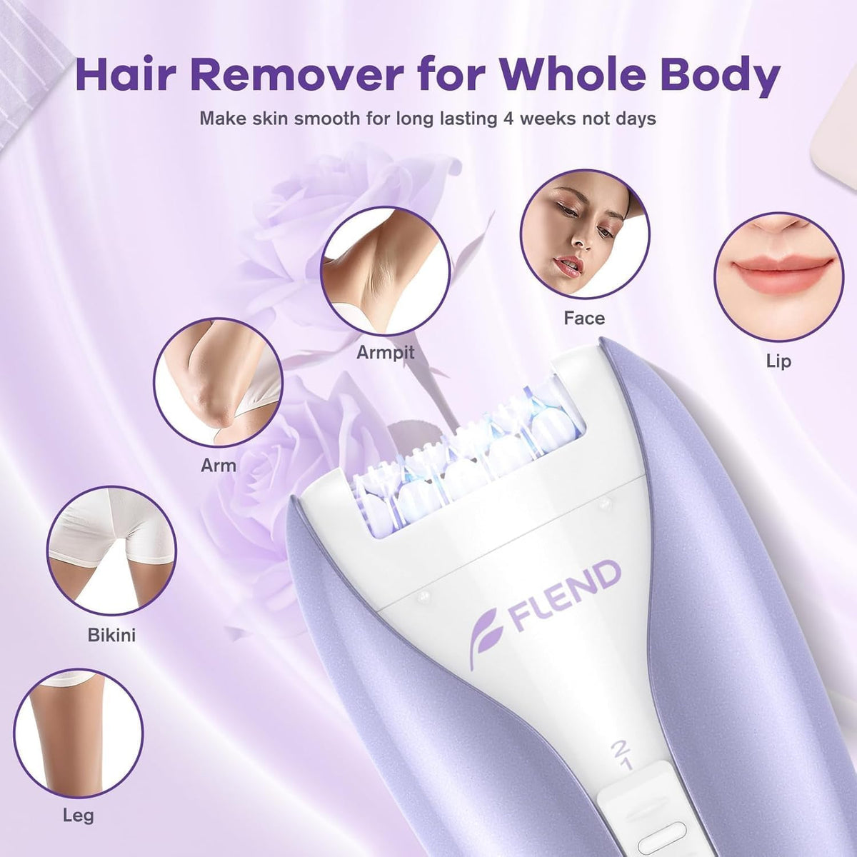 2-Speed Facial & Body Hair Remover P247