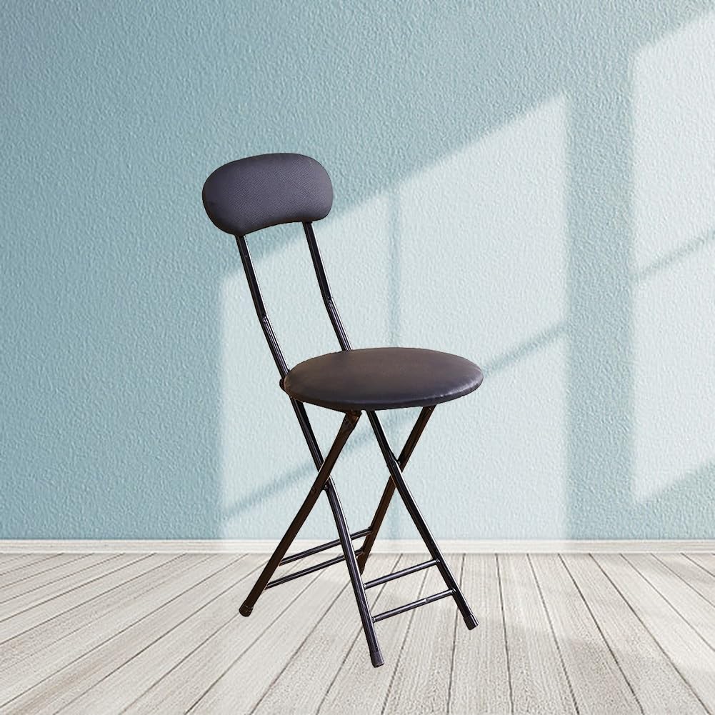 18 Inch Folding Bar Stool with Backrest V8205