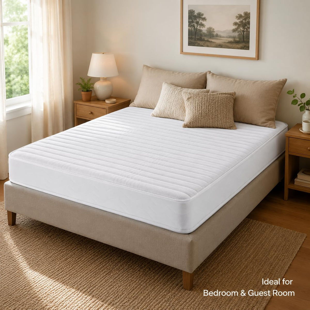 5 Inch Twin Size Bonnell Spring Mattress Y496