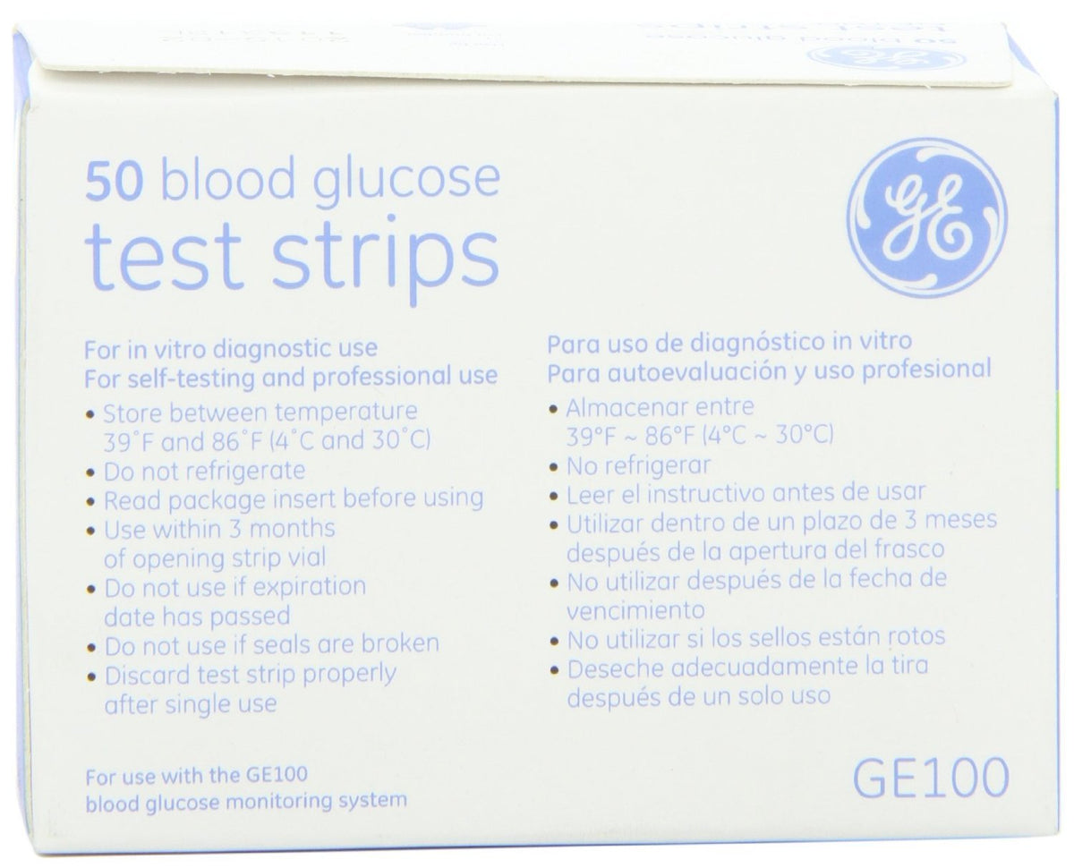 Blood Glucose Test Strips 200 Total Strips D20661
