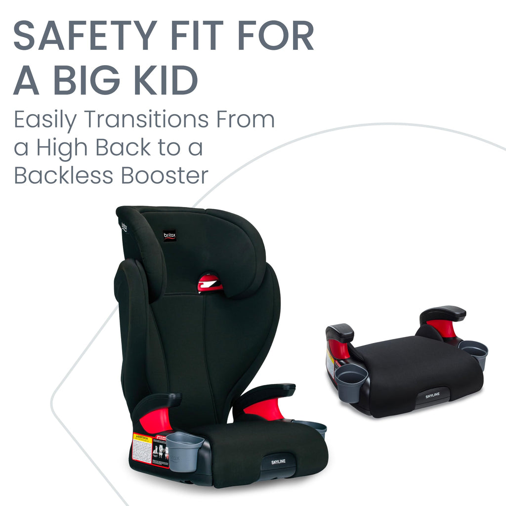 2-Stage Belt-Positioning Booster Car Seat Y744