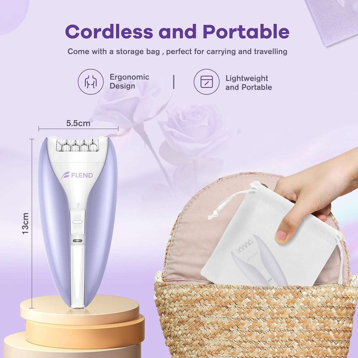 2-Speed Facial & Body Hair Remover P247