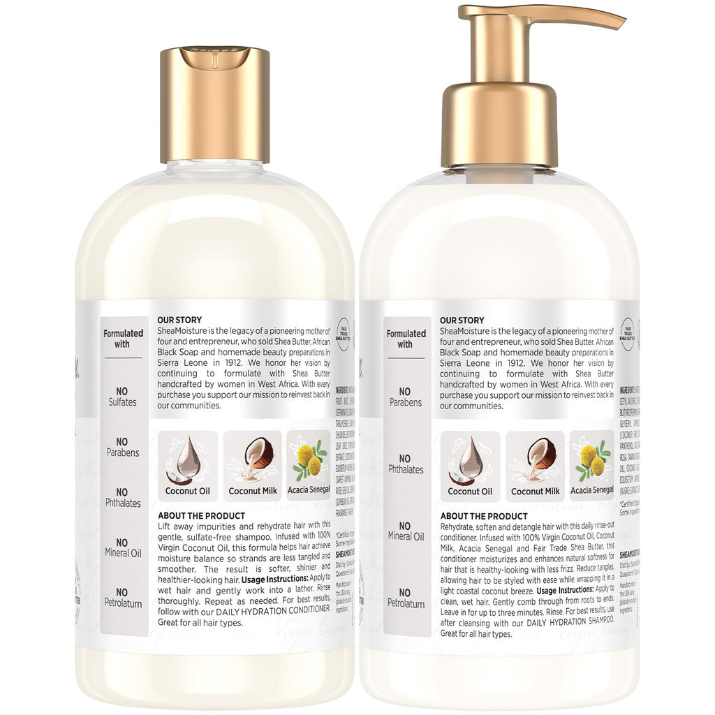 Coconut Shampoo & Conditioner Set 13 Oz P91761