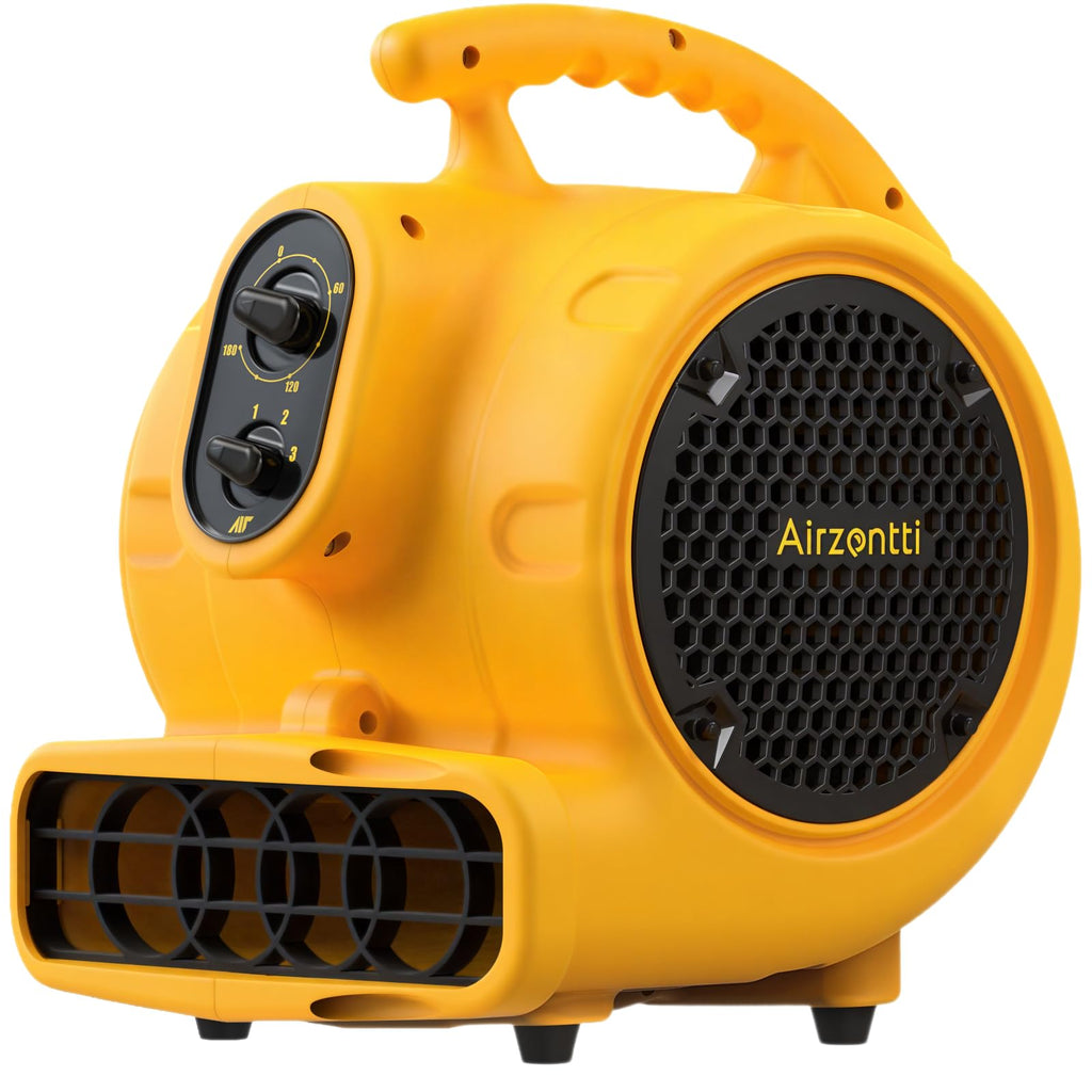 1100 CFM 3-Speed Industrial Air Mover Floor Blower Fan H444024