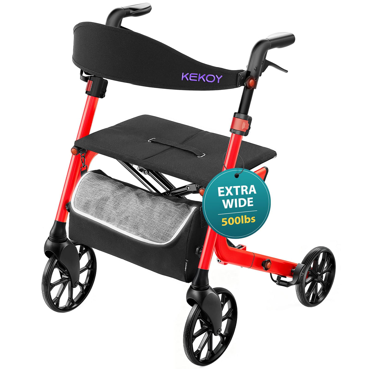 Bariatric Rollator Walker with Seat I98424