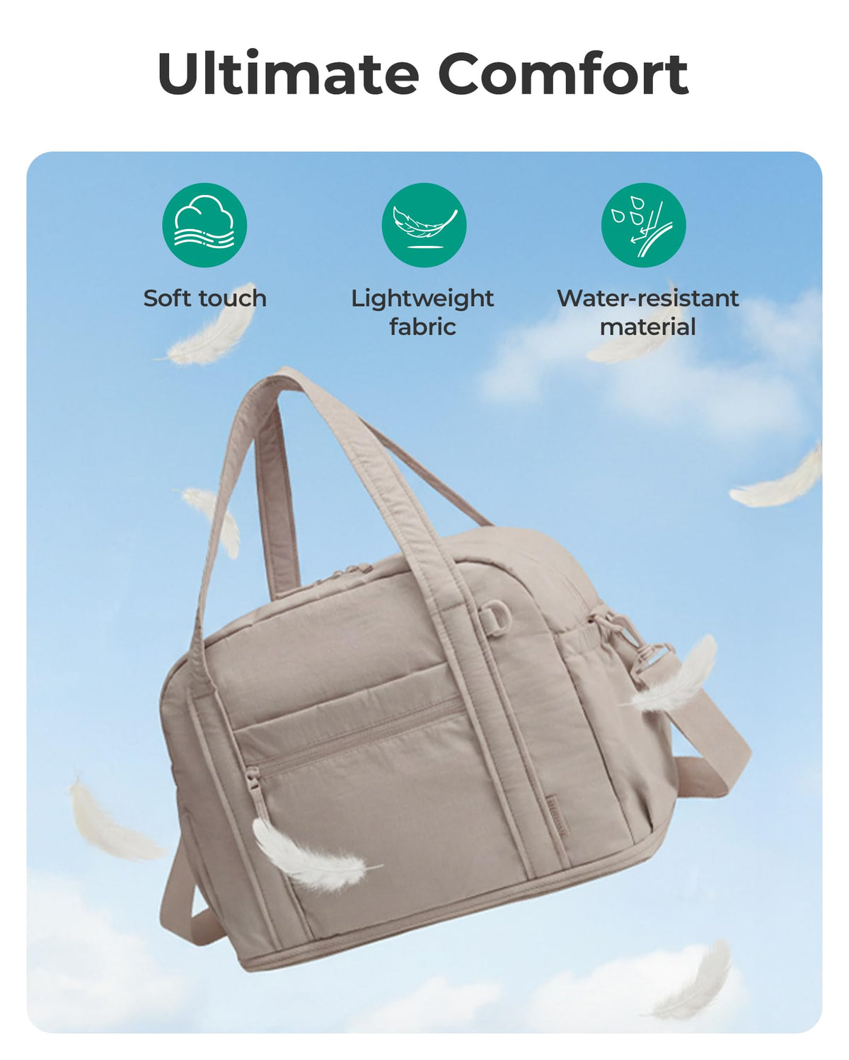 Expandable Travel Duffel Bag Set W540