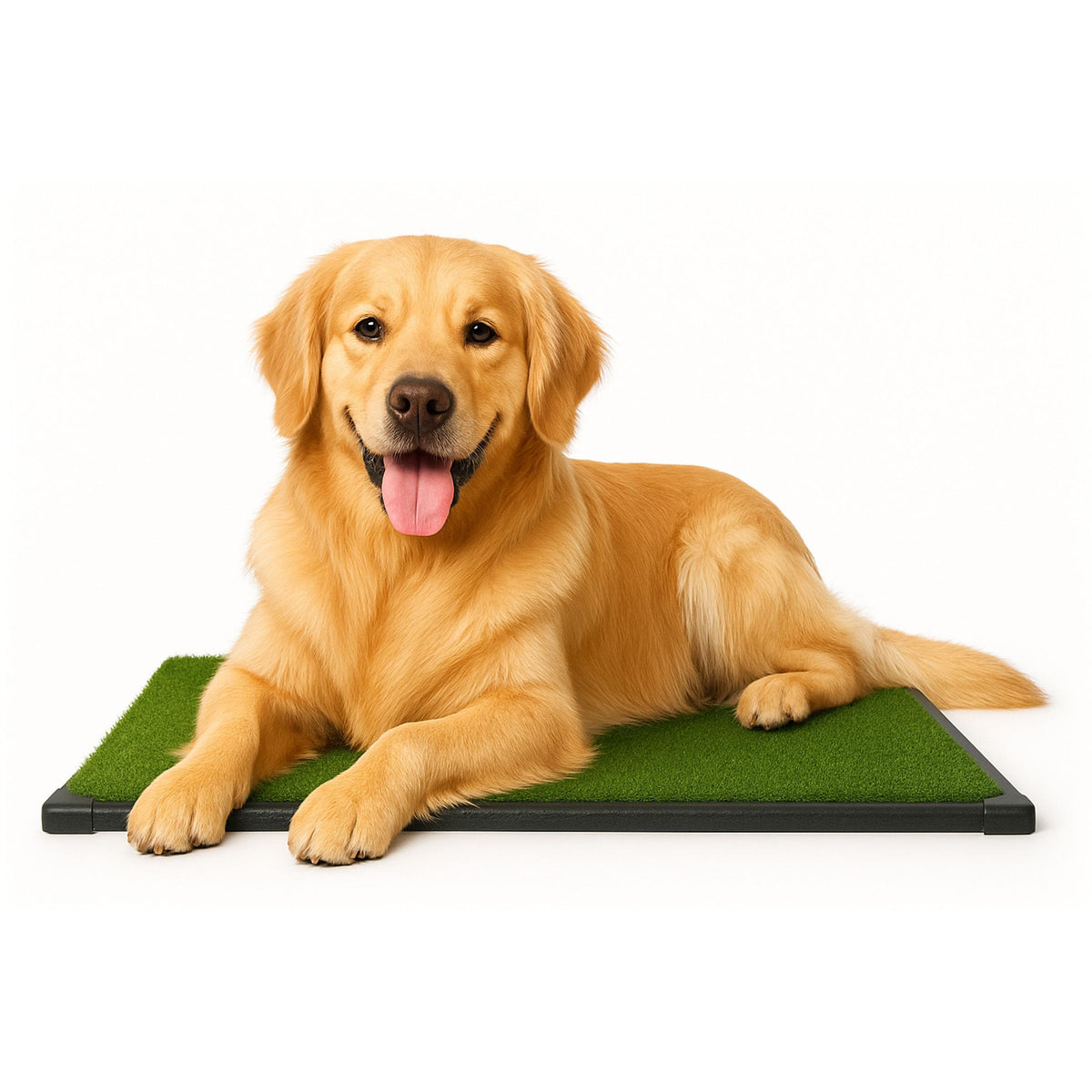 Artificial Grass Puppy Pee Pad with Tray H480029