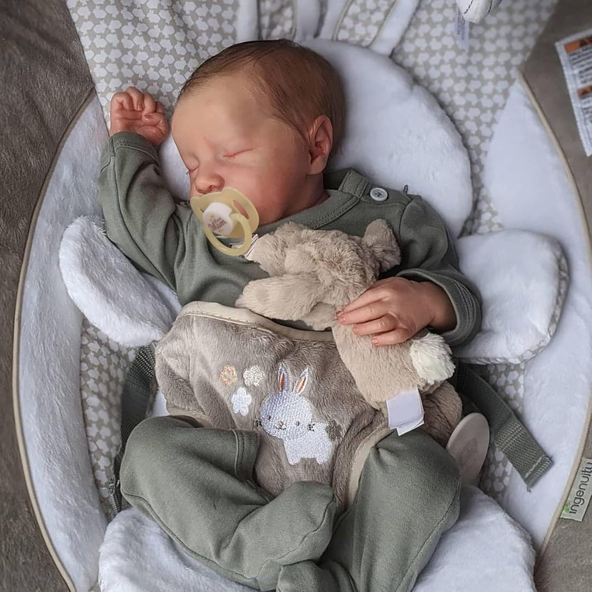 20 Inch Realistic Newborn Baby Doll with Poseable Body X174