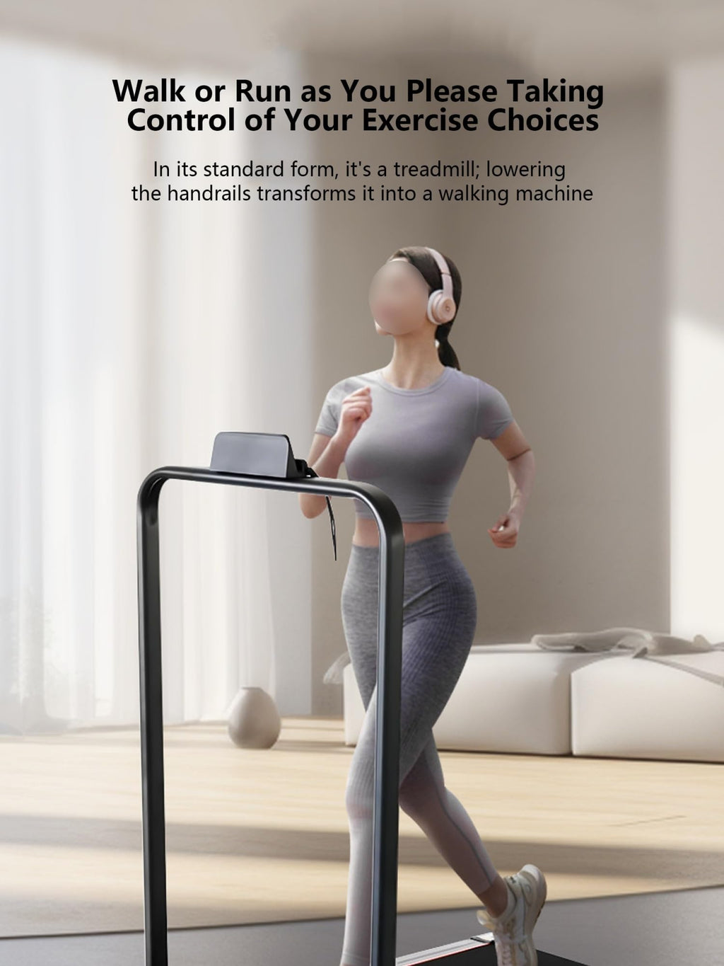 3-in-1 Under Desk Treadmill with Incline Q89287