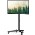 Rolling TV Stand with Locking Wheels, Black G269372