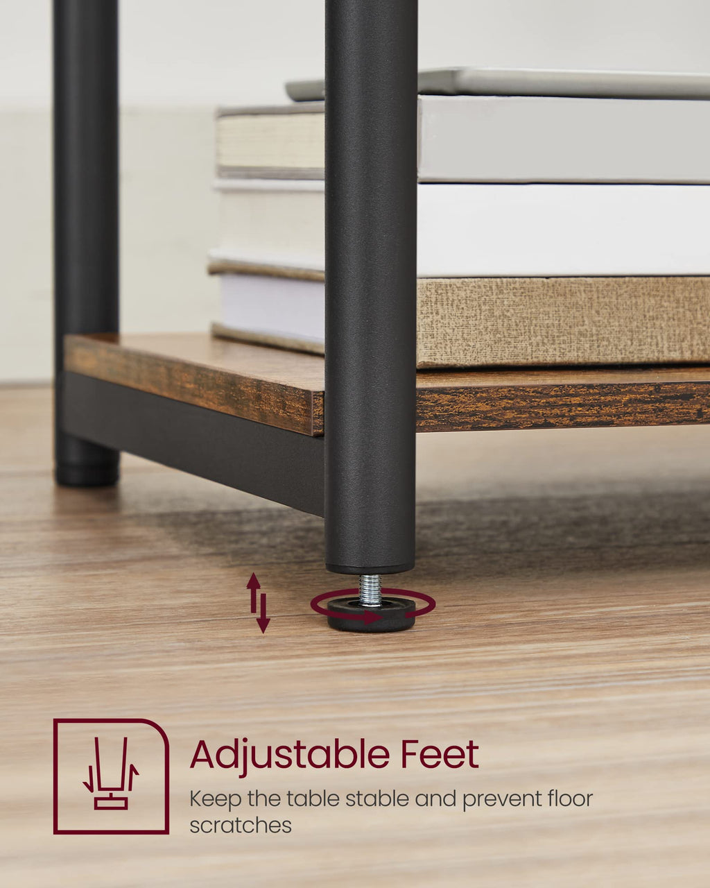 Small Steel Side Table M809