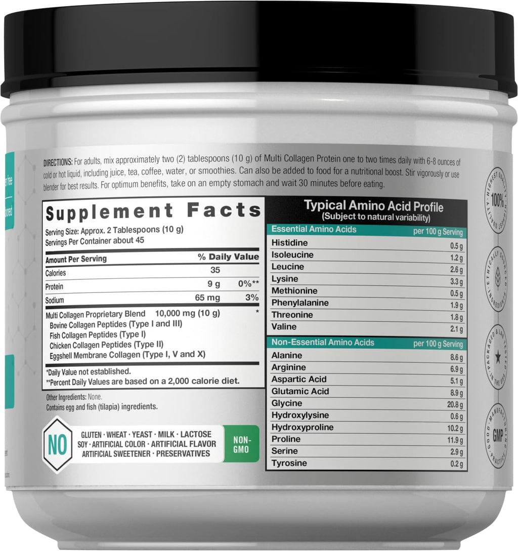 Multi Collagen Protein Powder 16 oz I34173