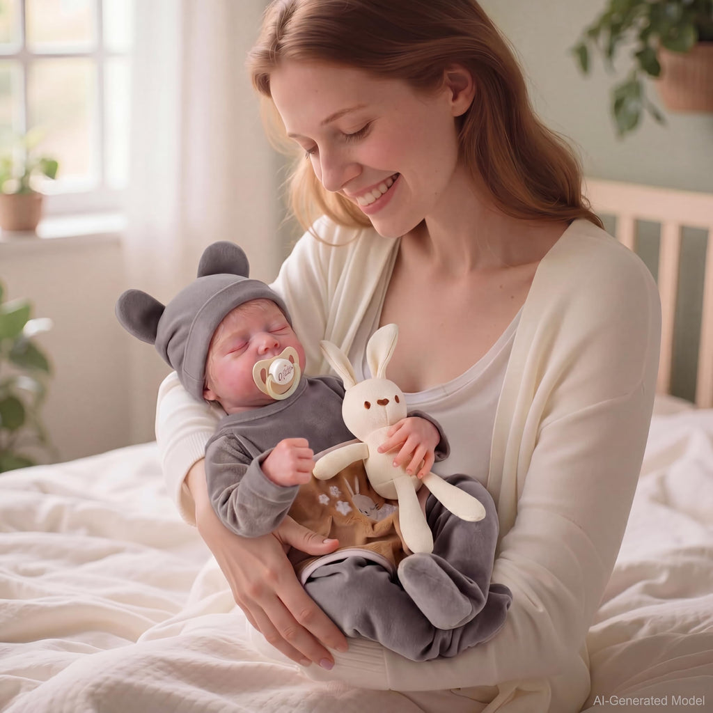 20 Inch Realistic Newborn Baby Doll with Poseable Body X174