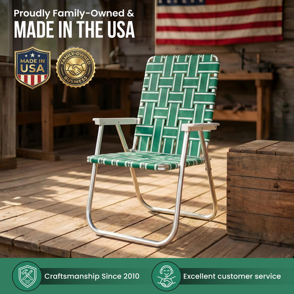 Folding Aluminum Outdoor Patio Lawn Chair M915664