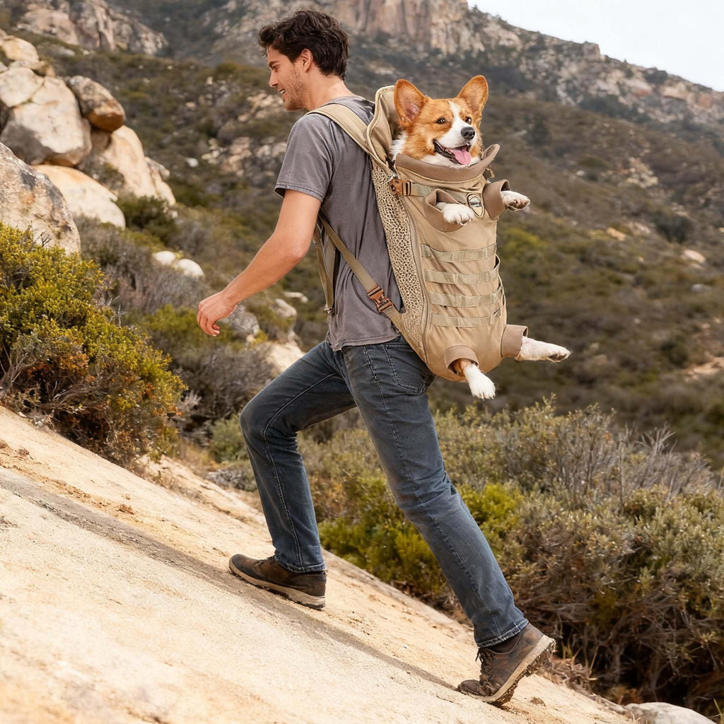 Tactical Dog Backpack Carrier O699