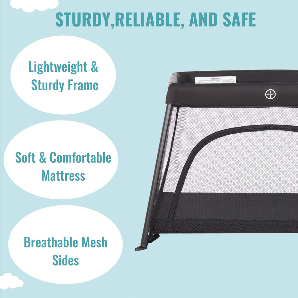 Black Playard with Travel Bag W614670