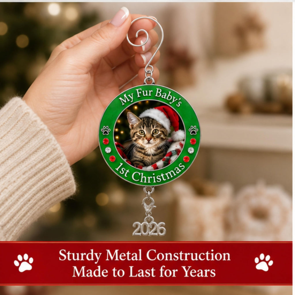 Dog Christmas Photo Ornament 3-Pack 3 Inch R70231