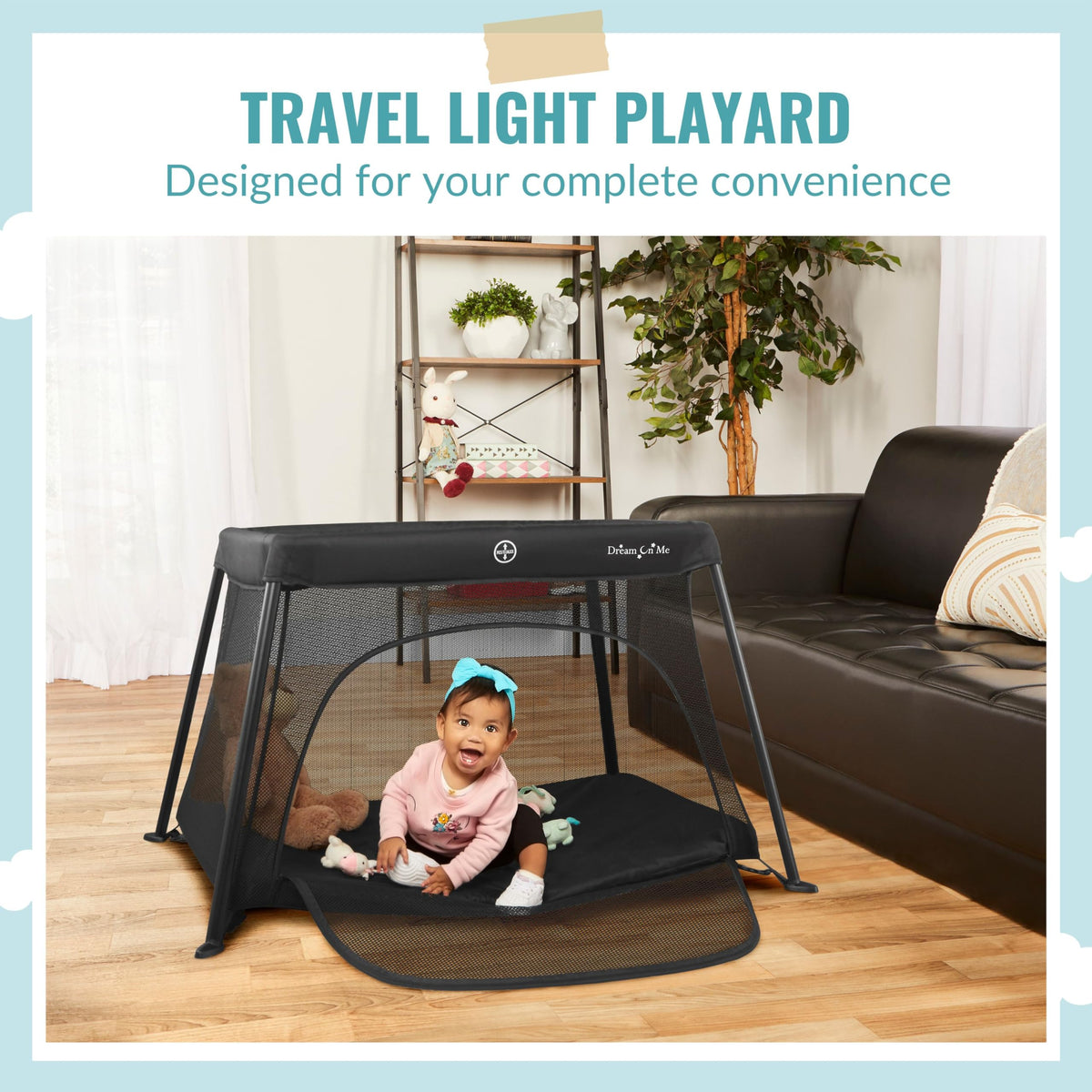 Black Playard with Travel Bag W614670