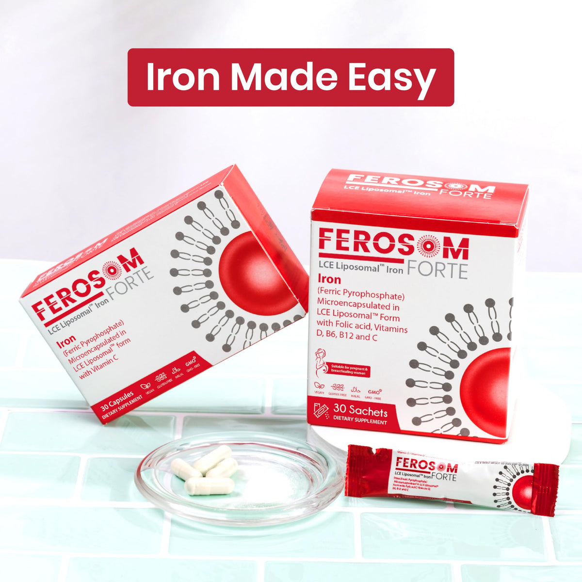 Iron Supplement 30 mg, 30 Capsules Z23480
