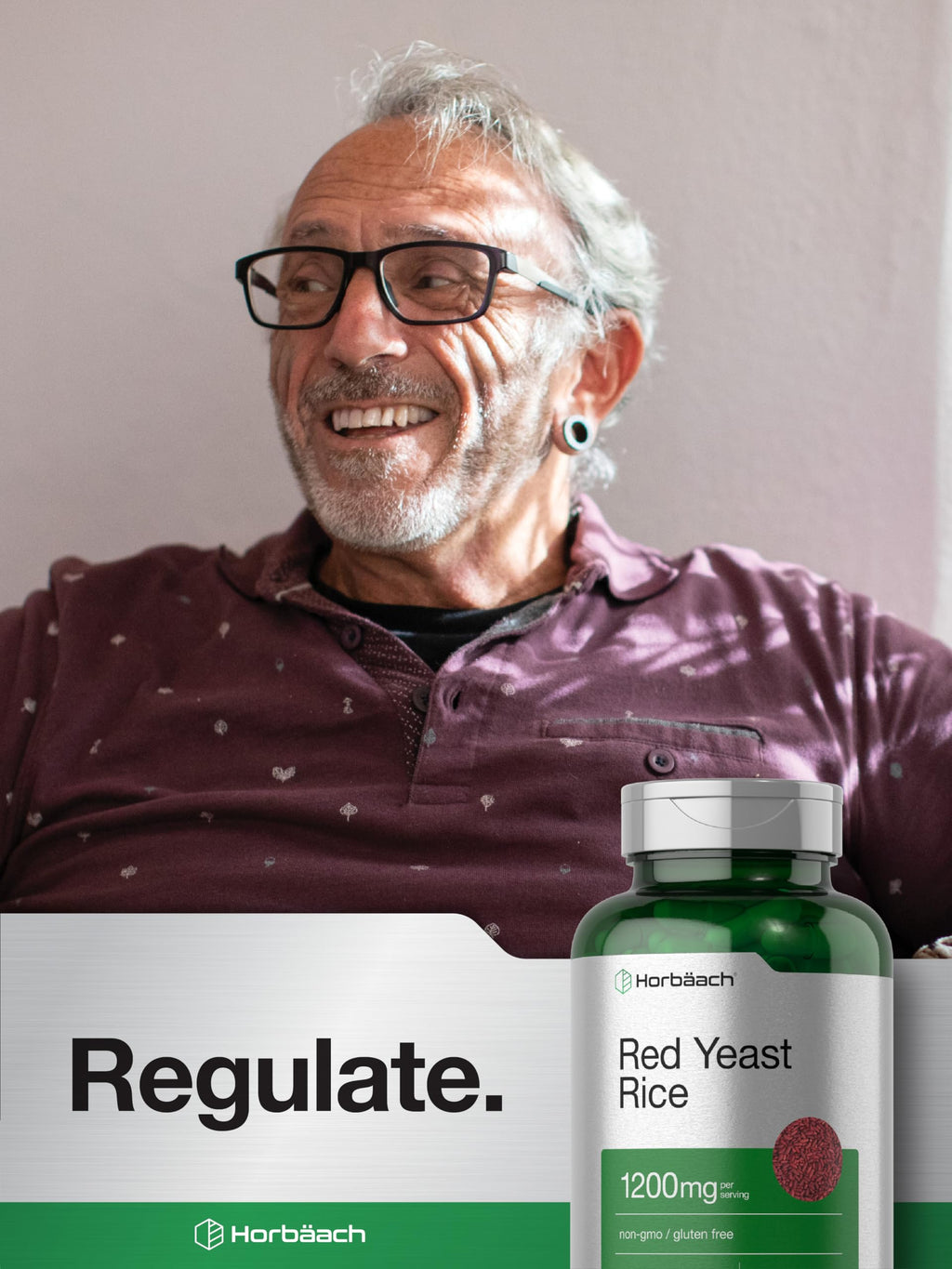 Red Yeast Rice 1200 mg 120 Capsules U92689