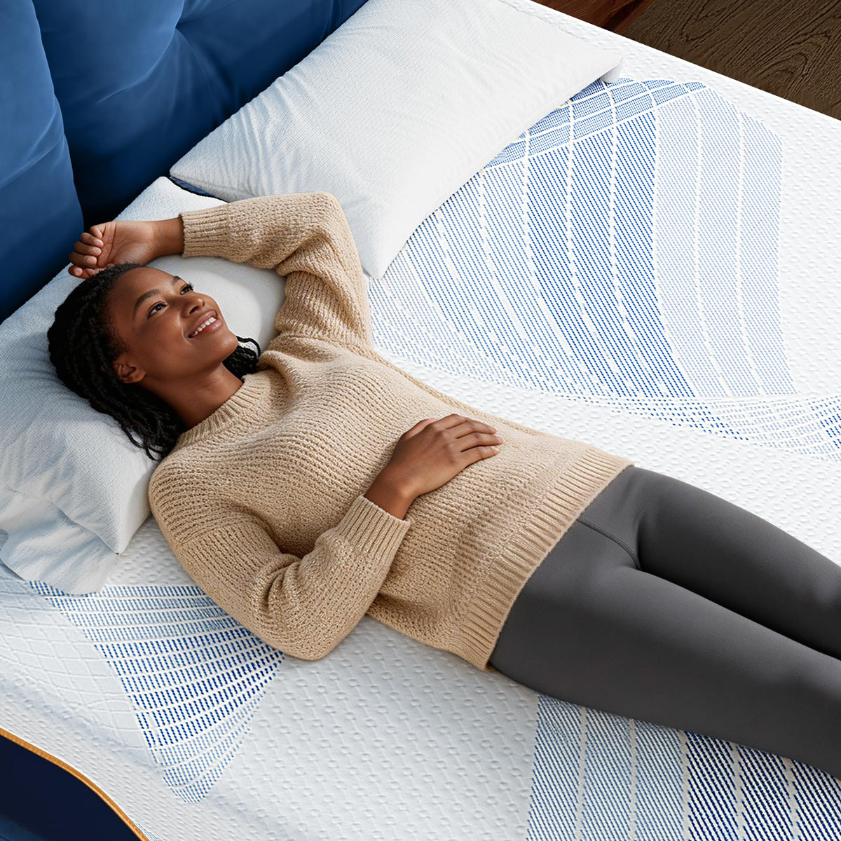 Twin Size 6 Inch Cooling Gel Memory Foam Mattress N169
