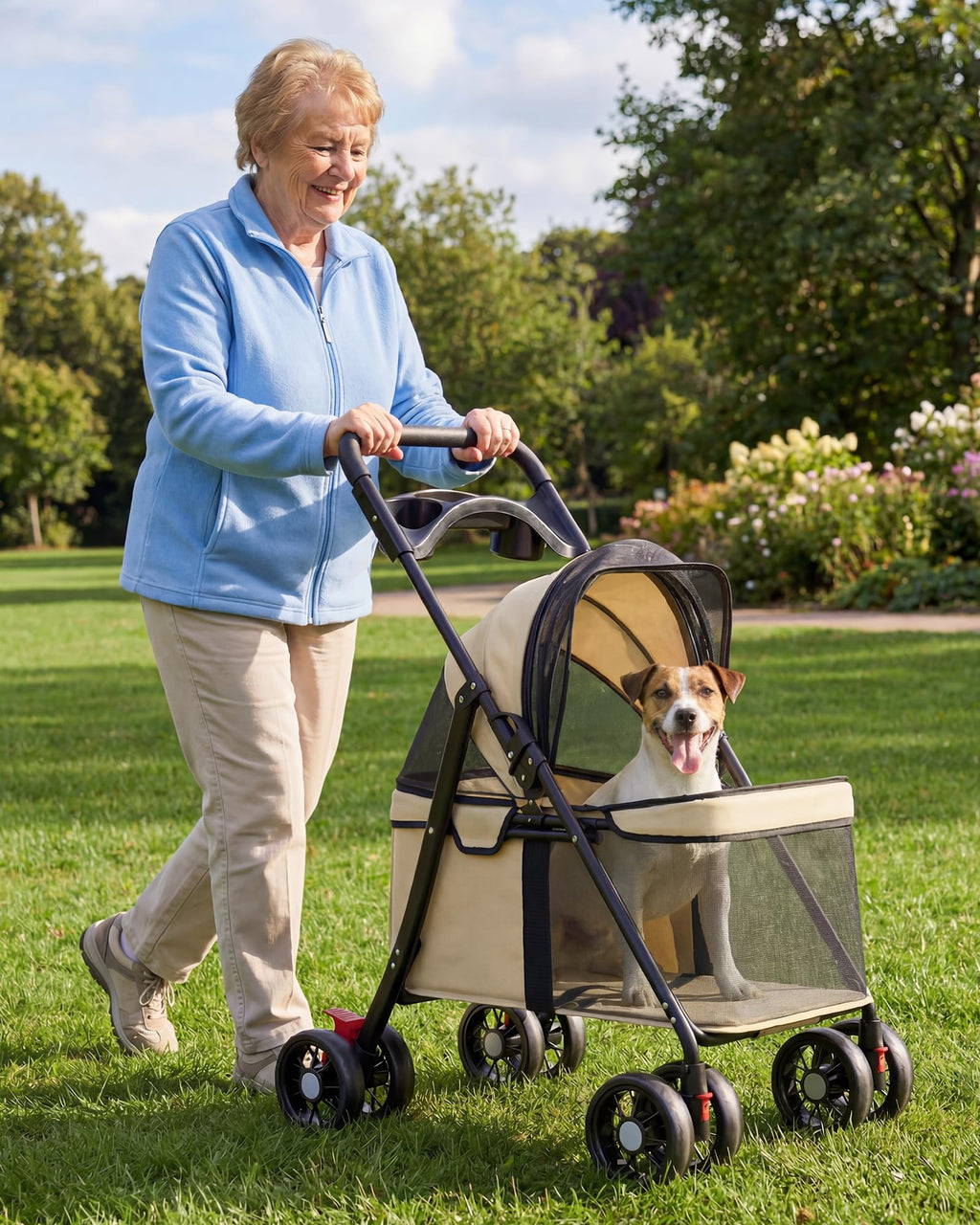 Foldable Pet Stroller Y522