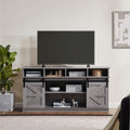 Grey Sliding Barn Door TV Stand N6997