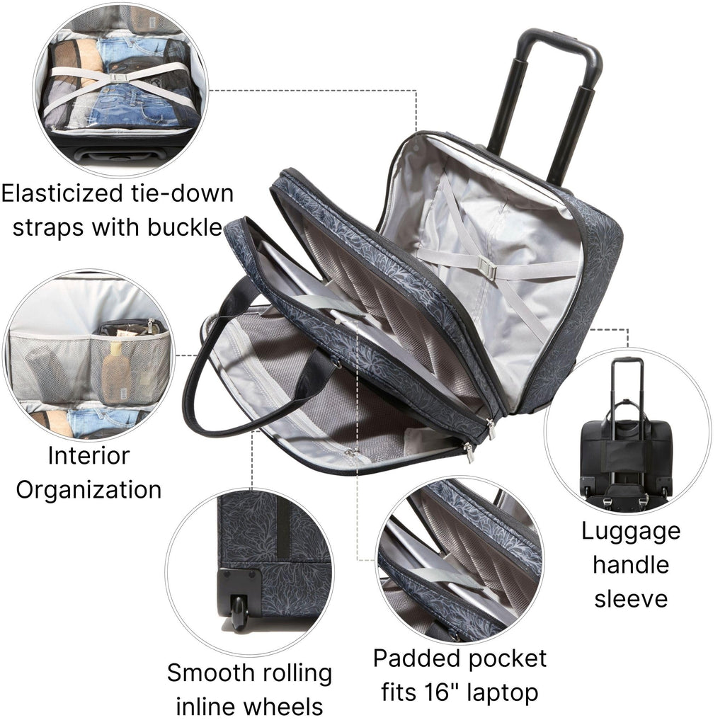 Women's 2 Wheel Tote I392701