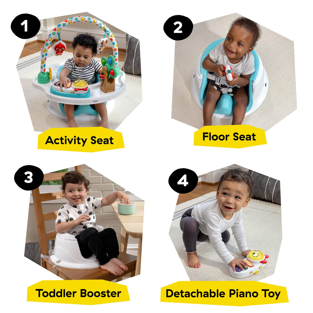 3-in-1 Activity Seat with Music & Lights W39336