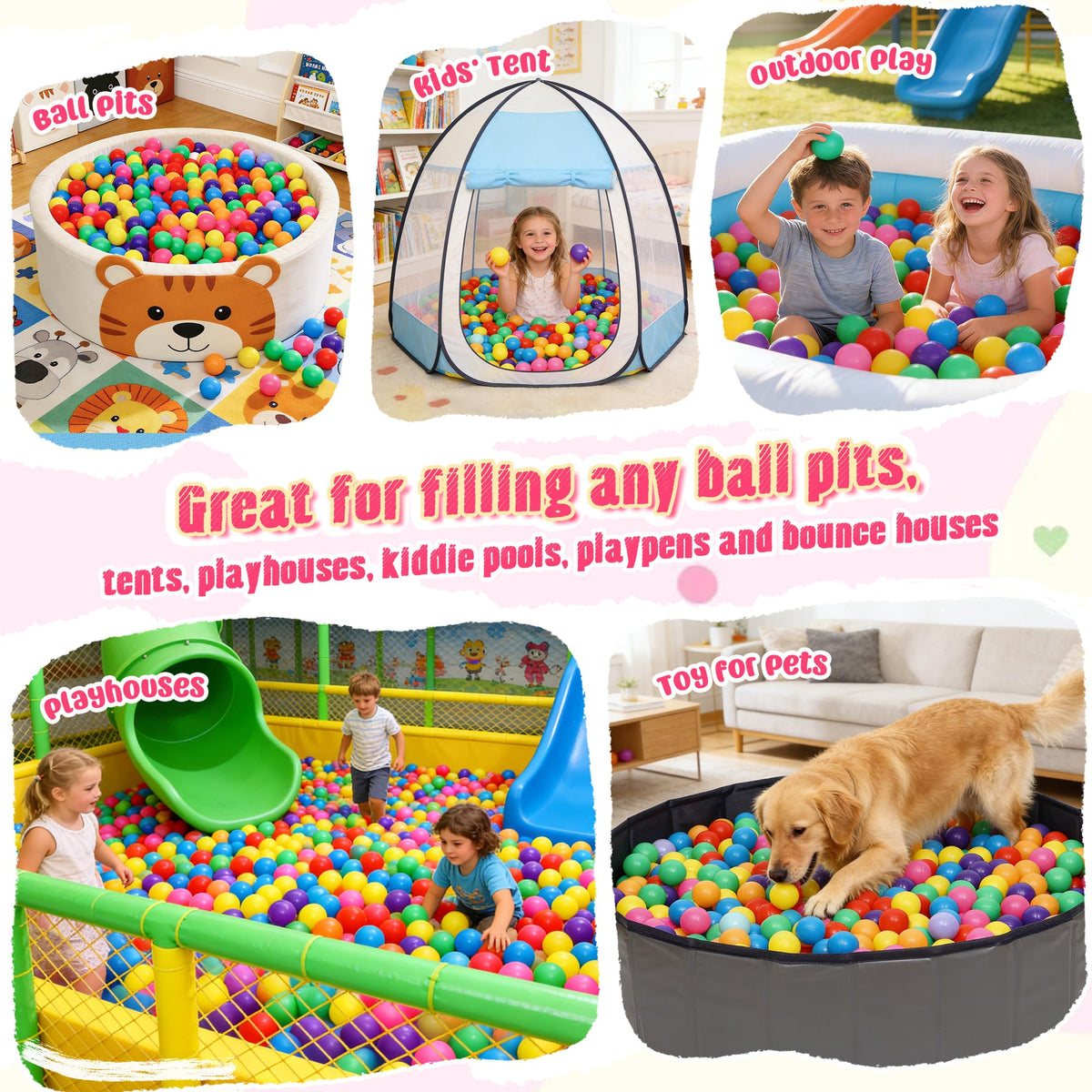 Plastic Ball Pit Balls X991