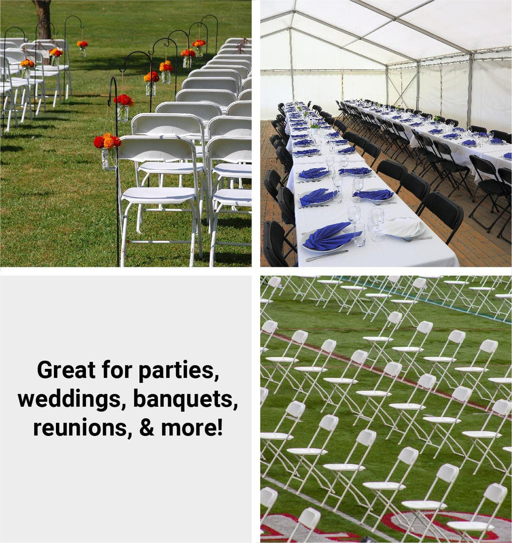 Brown 10pk Stackable Folding Chairs X34617