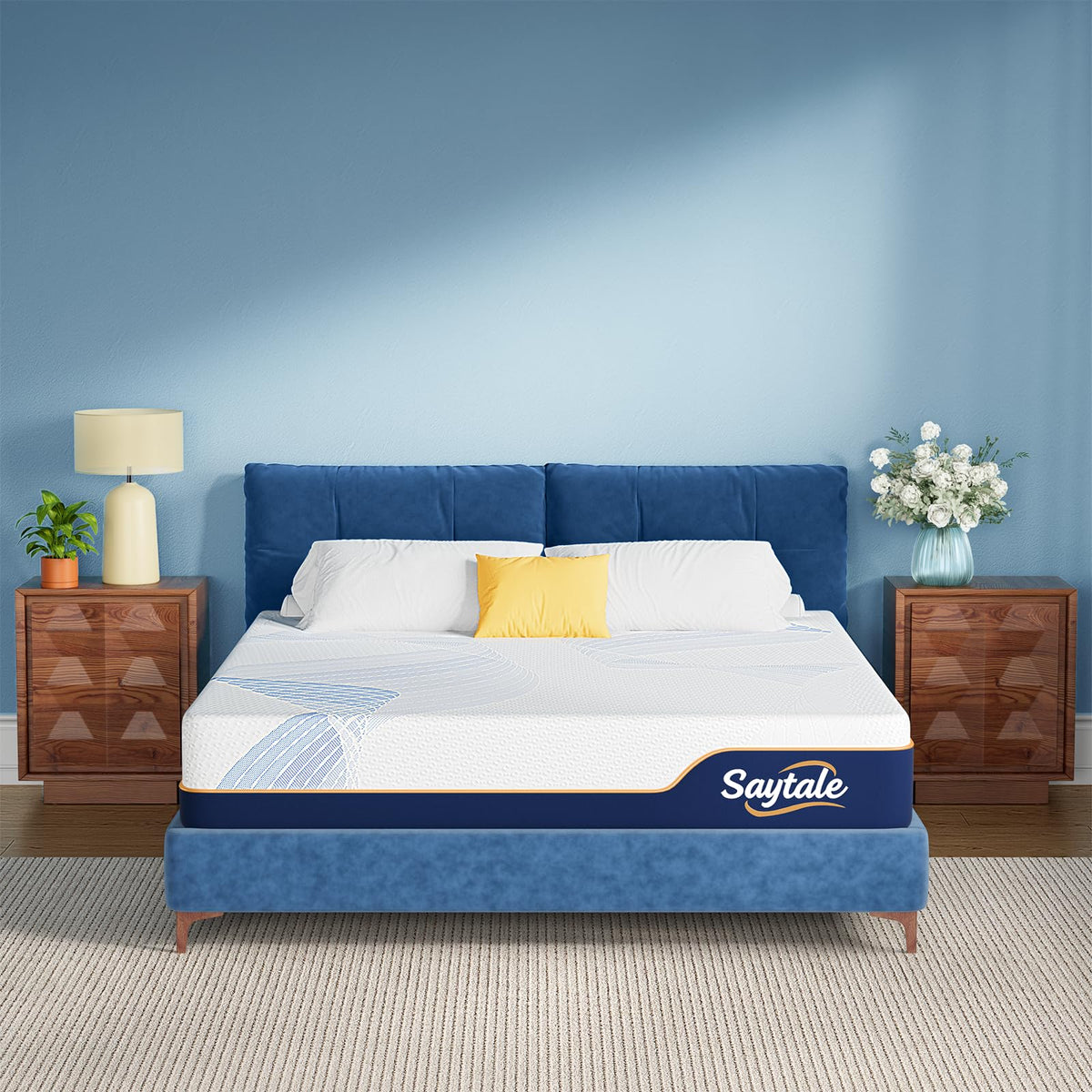 Twin Size 6 Inch Cooling Gel Memory Foam Mattress N169