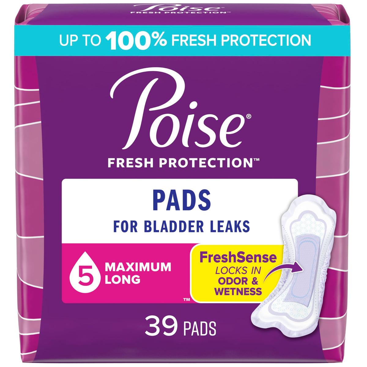 Long Pads with Ultra Soft Side Shields 39ct R500346