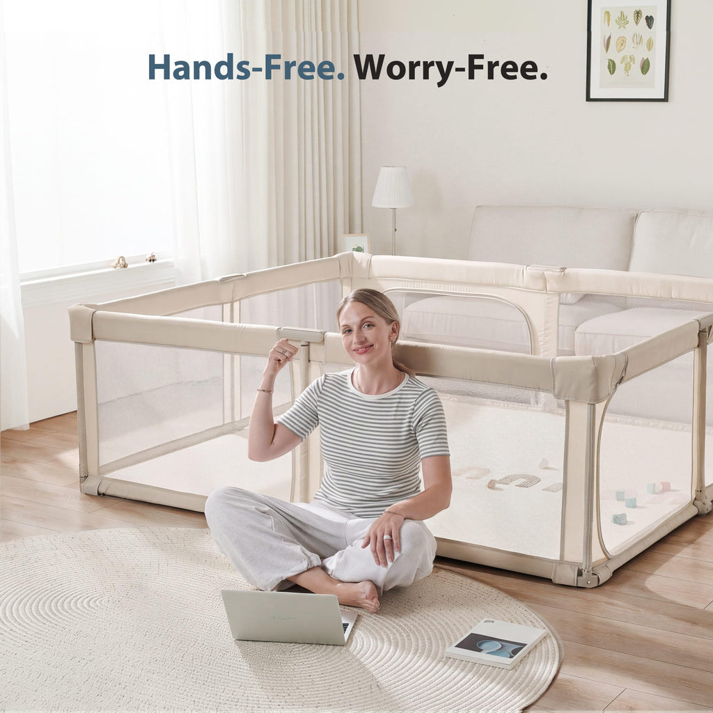 Portable Foldable Playpen with Carry Bag K2782