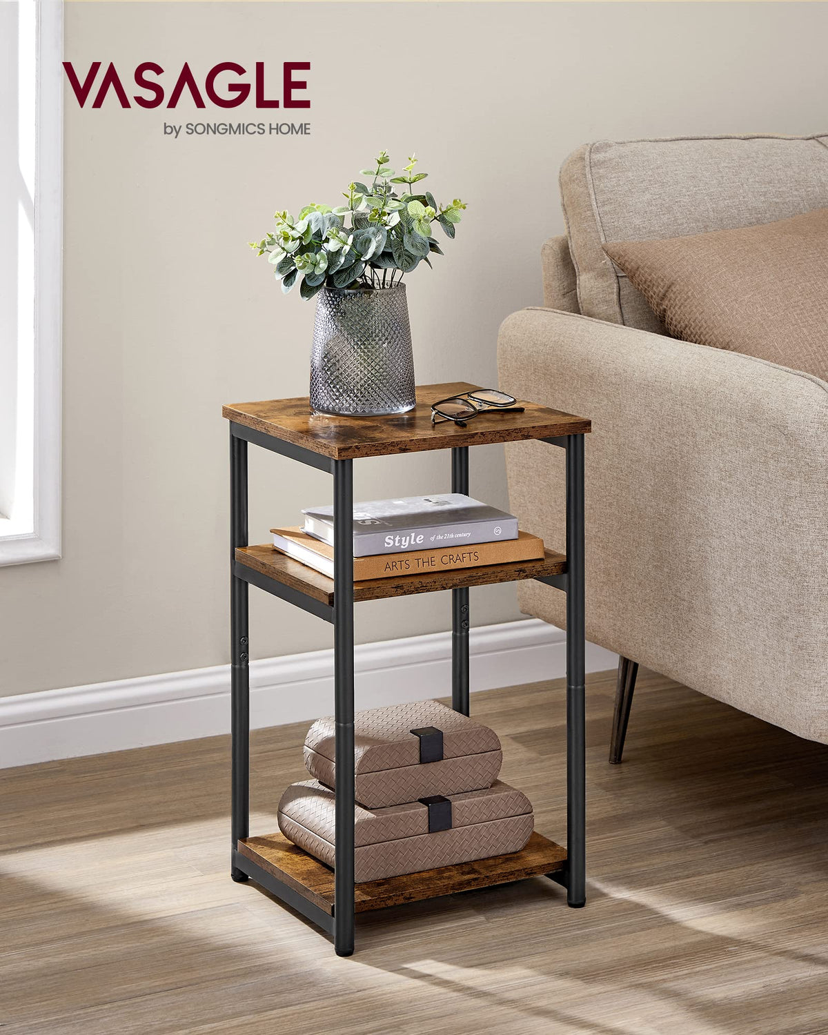 Small Steel Side Table M809