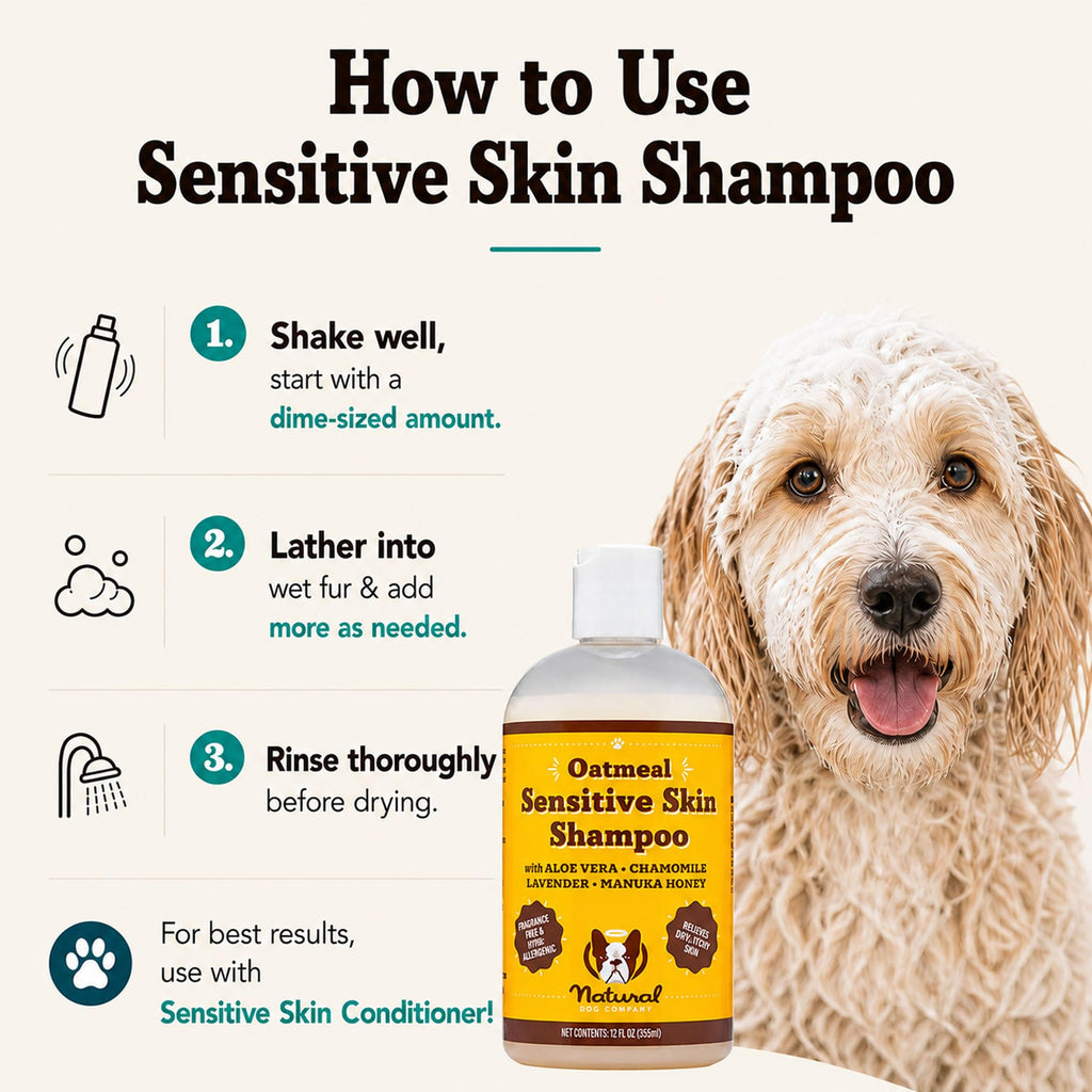 Sensitive Skin Dog Shampoo 12 oz X12062