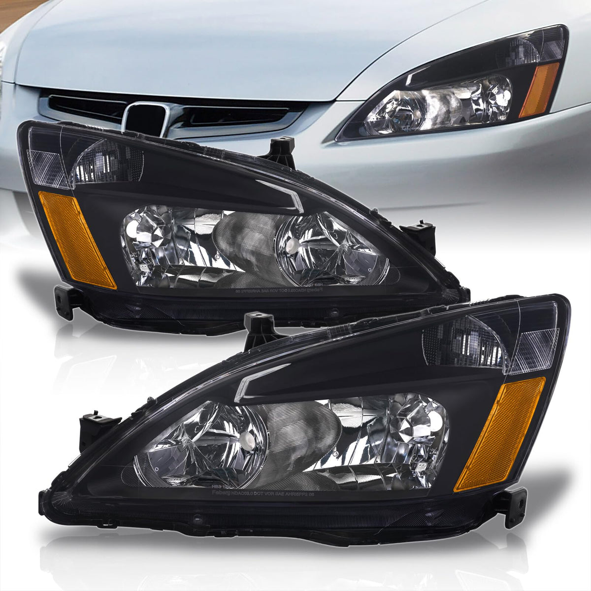 Headlights Assembly Left+Right Pair T988831