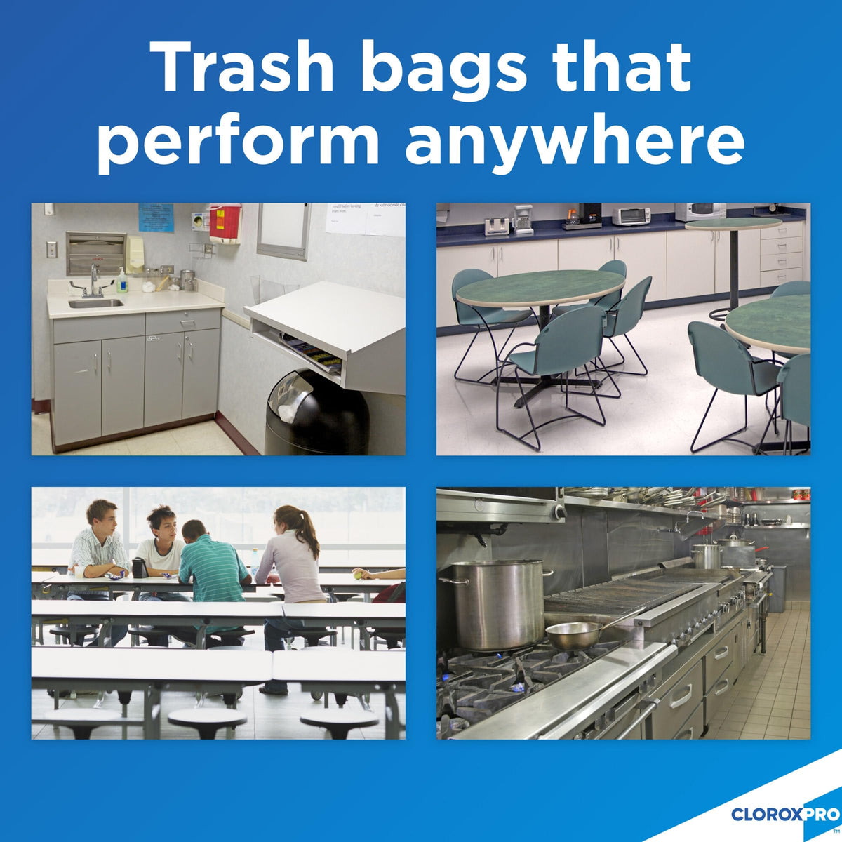 13 Gallon Tall Kitchen Trash Bags, 200 Count R81994
